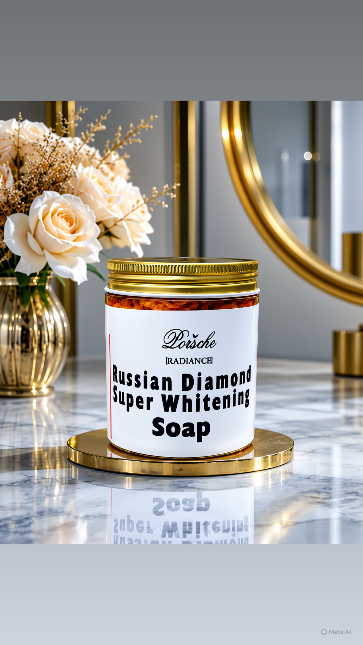 Russian Diamond Super Whitening Soap